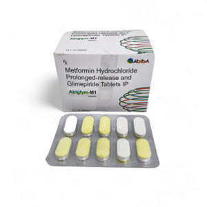 Metformin Hydrochloride Prolonged Release and Glimepiride Tablets